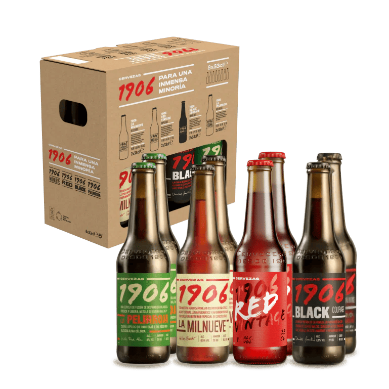 Pack 8 botellas 1906