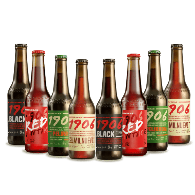 Pack 8 botellas 1906