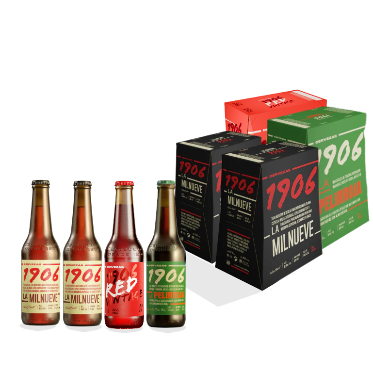 Pack Combinado 1906 Reserva Especial & Red Vintage & Galician Irish Red