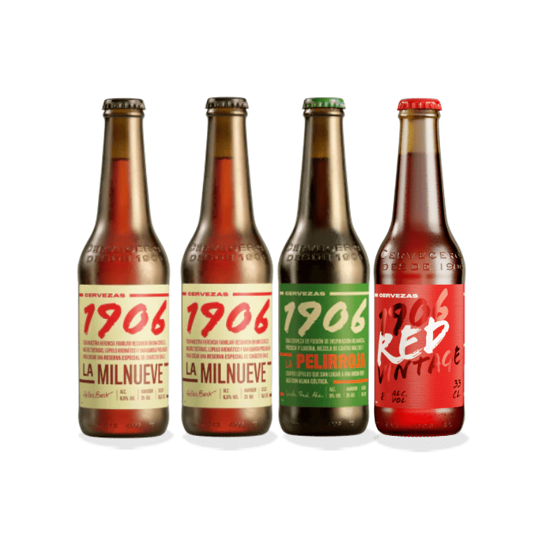 Pack Combinado 1906 Reserva Especial & Red Vintage & Galician Irish Red
