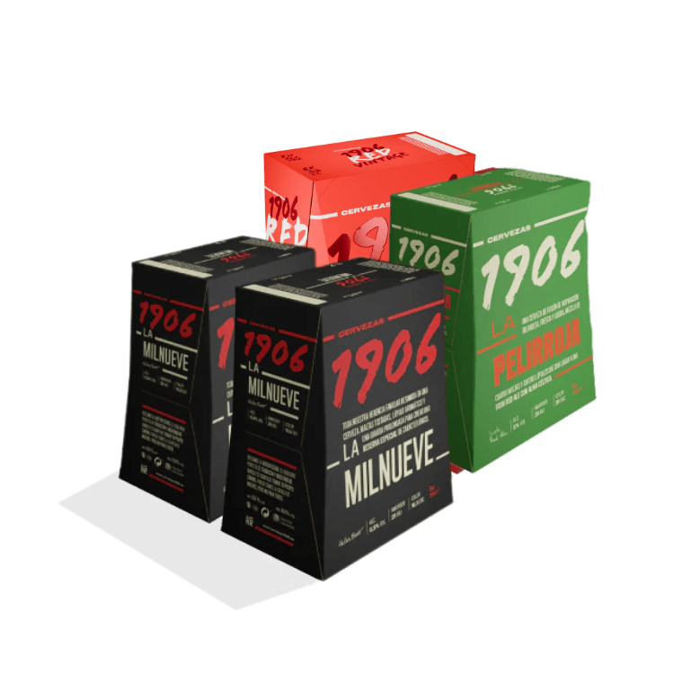 Pack Combinado 1906 Reserva Especial & Red Vintage & Galician Irish Red