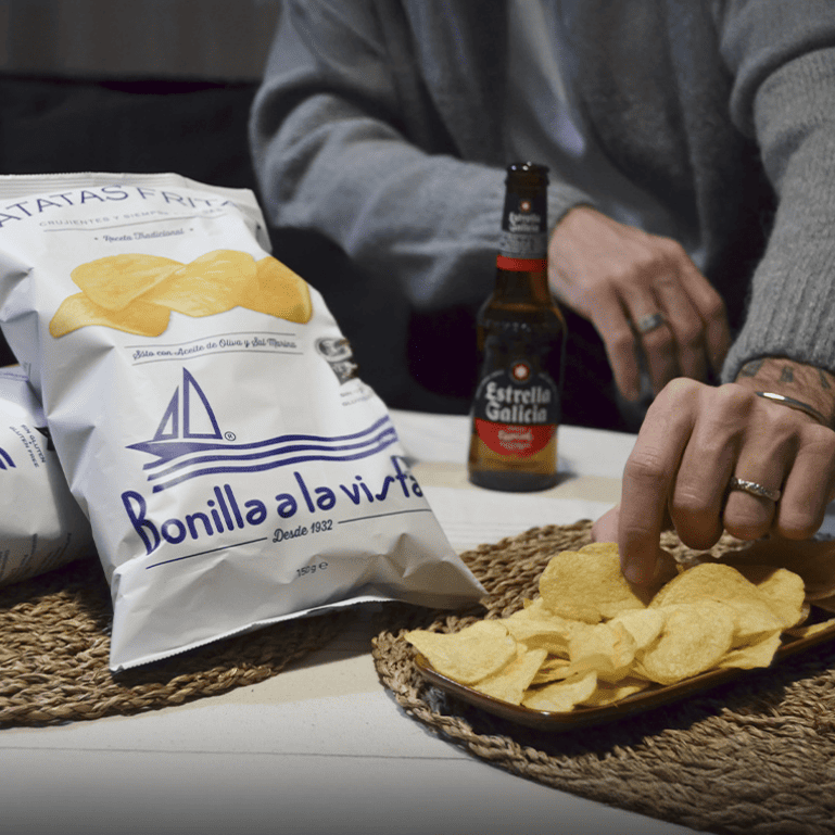 Patatas fritas de Bonilla a la Vista, bolsa 150 g