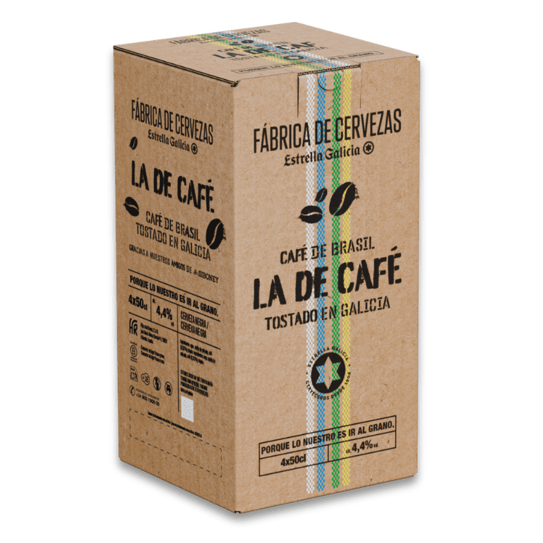 Fábrica de cervezas edición "La De Café", 4 botellas de 50 cl