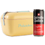Pack Polarbox amarilla con lata de Estrella Galicia Especial, elegante, chic y con todo el sabor tradicional de Estrella Galicia para refrescar tus planes.