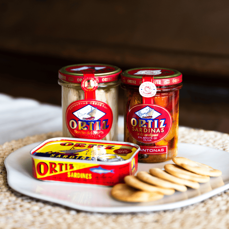 Pack regalo productos de Conservas Ortiz