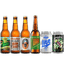 Un pack de cervezas Basqueland con una selección de variedades craft con diversos estilos en formato lata y botella de 33 cl.