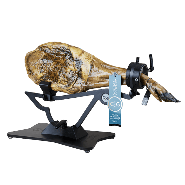 Paleta de Bellota 100% Ibérica de Castro y González, 4,5 kg