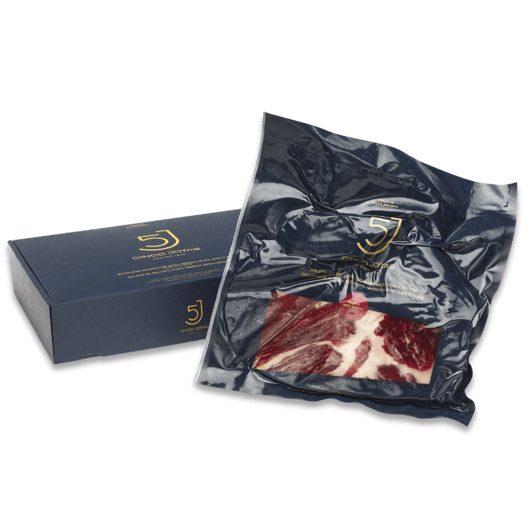 Paleta de bellota 100% Ibérica deshuesada de Cinco Jotas, 2-3 kg