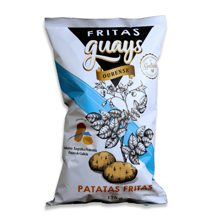 Patatas fritas de Fritas Guays, bolsa de 175 g