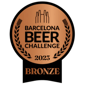 Premio bronce Barcelona Beer Challenge 2023 a una de las cervezas Althaia.
