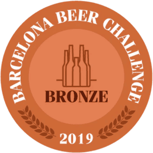 Premio bronce Barcelona Beer Challenge 2019 a una de las cervezas Althaia.