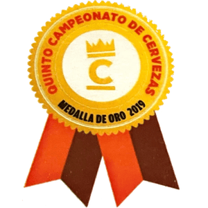 Premio oro Campeonato Nacional de Cervezas 2019 a una de las cervezas Althaia.