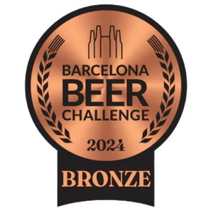 Premio bronce Barcelona Beer Challenge 2024 a una de las cervezas Althaia.