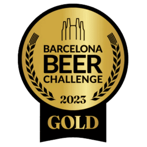 Premio oro Barcelona Beer Challenge 2023 a una de las cervezas Althaia.