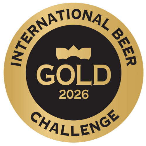 Medalla del premio a la cerveza 1906 Black Coupage de The International Beer Challenge 2026 gold