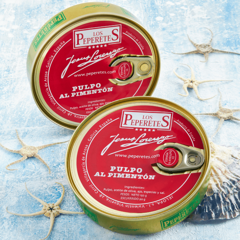 Pulpo al pimentón Los Peperetes, 1 lata de 120 g