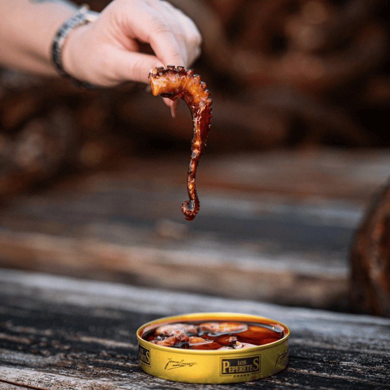 Pulpo al pimentón Los Peperetes, 1 lata de 120 g