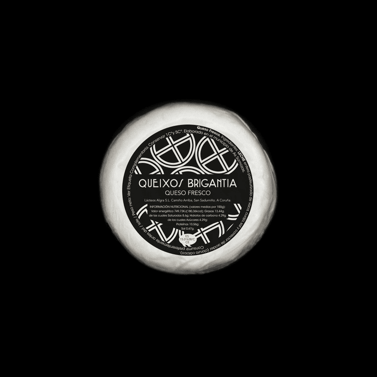 Pack de quesos fresco, requeixo, cremoso y tierno de Queixos Brigantia