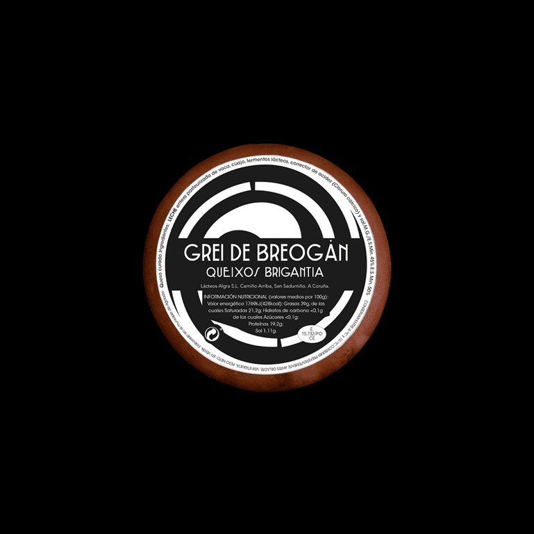 Pack de quesos Grei de Breogán, mezcla, oveja y cabra de Queixos Brigantia
