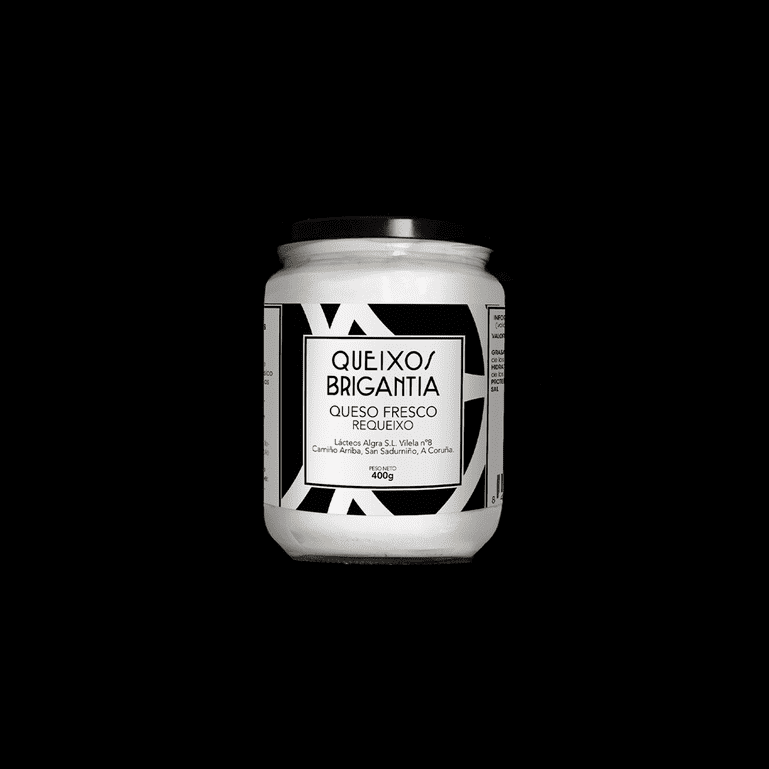 Pack de quesos fresco, requeixo, cremoso y tierno de Queixos Brigantia