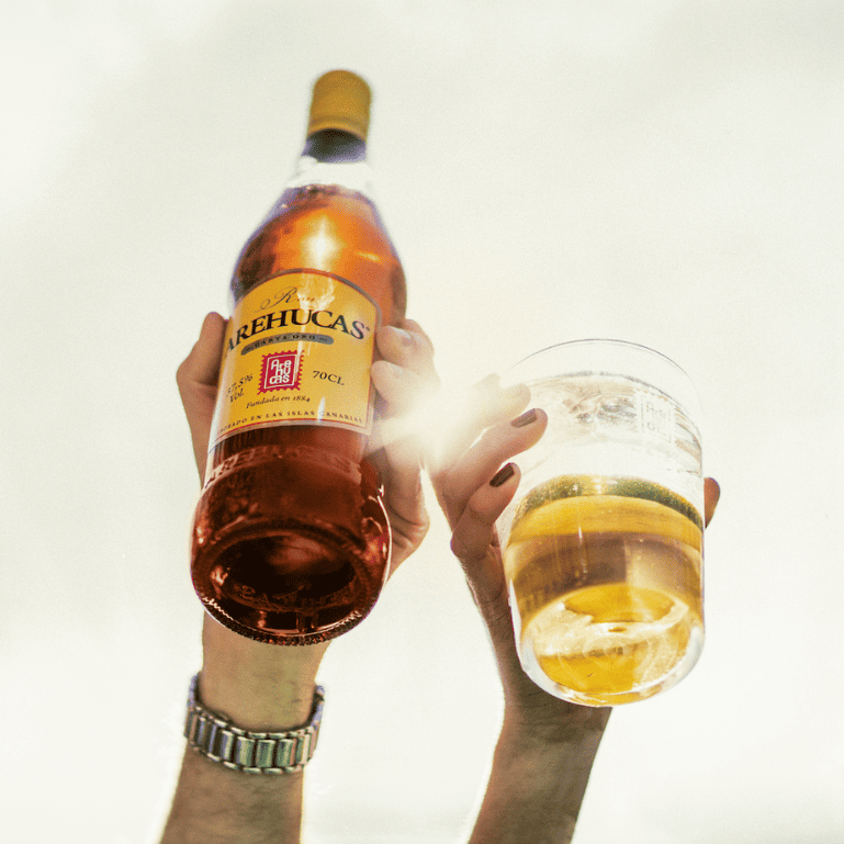 Ron Arehucas Carta Oro, botella de 70 cl