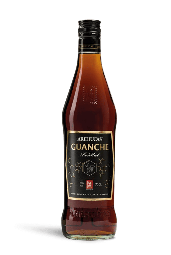 Ron Arehucas Miel Guanche, botella de 70 cl