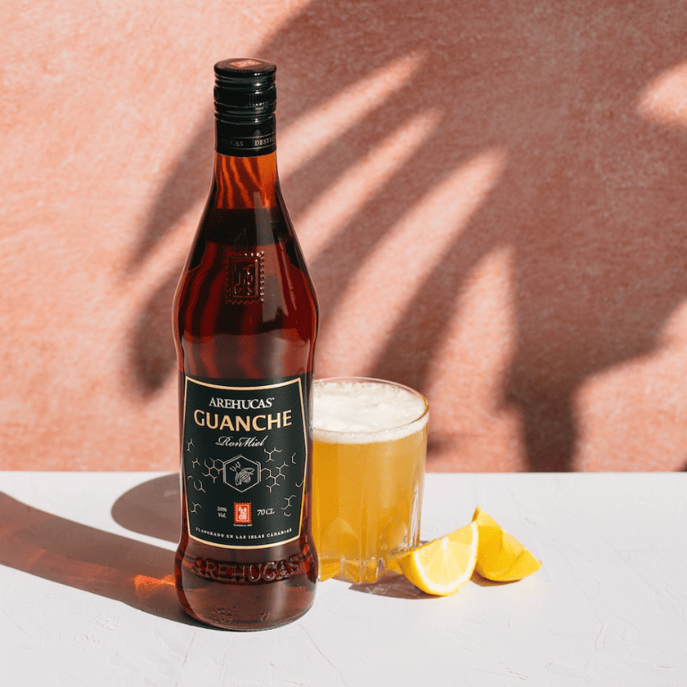 Ron Arehucas Miel Guanche, botella de 70 cl