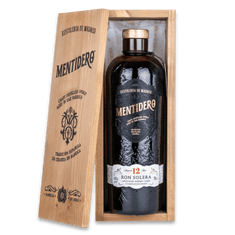 Ron Mentidero Solera 12 años en caja regalo de Destilería de Madrid, 1 botella de 70 cl