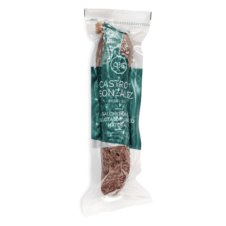 Salchichón de Bellota Ibérico Natural de Castro y González, 600 g