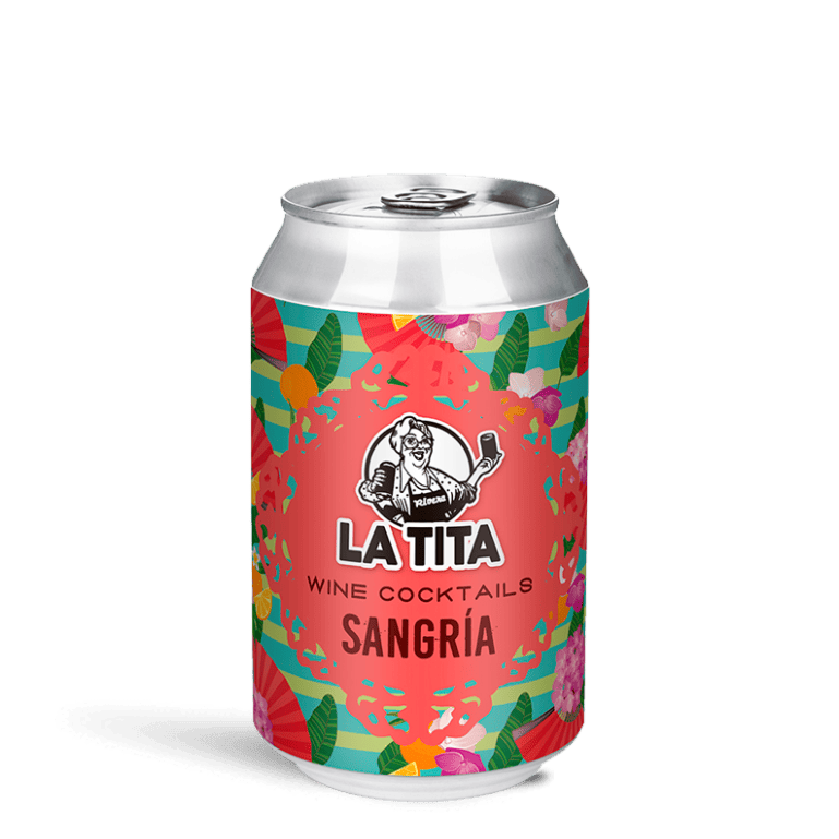 Sangría de La Tita Rivera, 24 latas de 33 cl