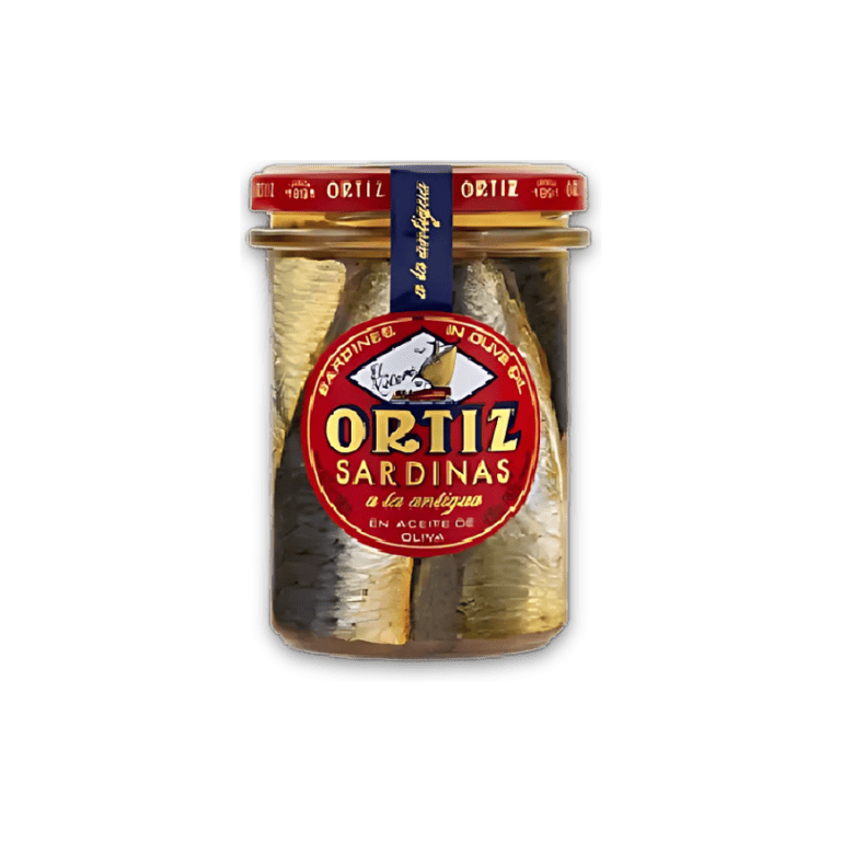 Sardina a la antigua en aceite de oliva de conservas Ortiz, 190 g