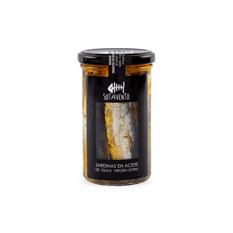 Sardinas en AOVE de Sotavento, tarro de 260 g
