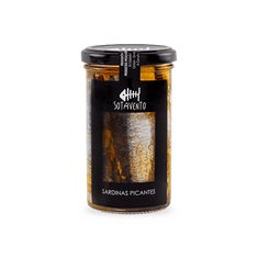 Sardinas picantes en AOVE de Sotavento, tarro de 260 g