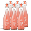 Soul K Berry Punch - Frambuesas y jengibre Bio, 6 botellas de 75 cl