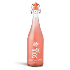 Soul K Berry Punch - Frambuesas y jengibre Bio, 6 botellas de 75 cl