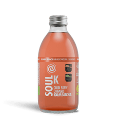 Soul K Bloody Booch - Naranja sanguina y arándanos, 6 botellas de 25 cl
