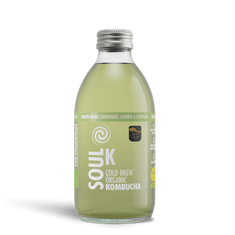 Soul K Green Bliss - Lemongrass, lavanda y espirulina Bio, 6 botellas de 25 cl