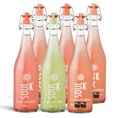 Soul K Mix Top Ventas, 6 botellas de 75 cl
