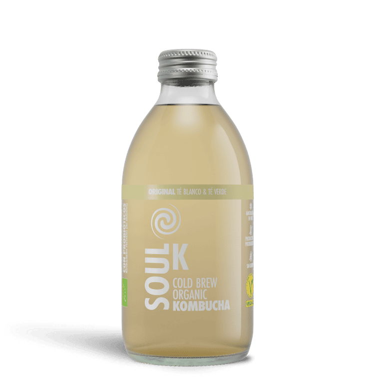 Soul K mix sabores de kombucha, 6 botellas de 25 cl