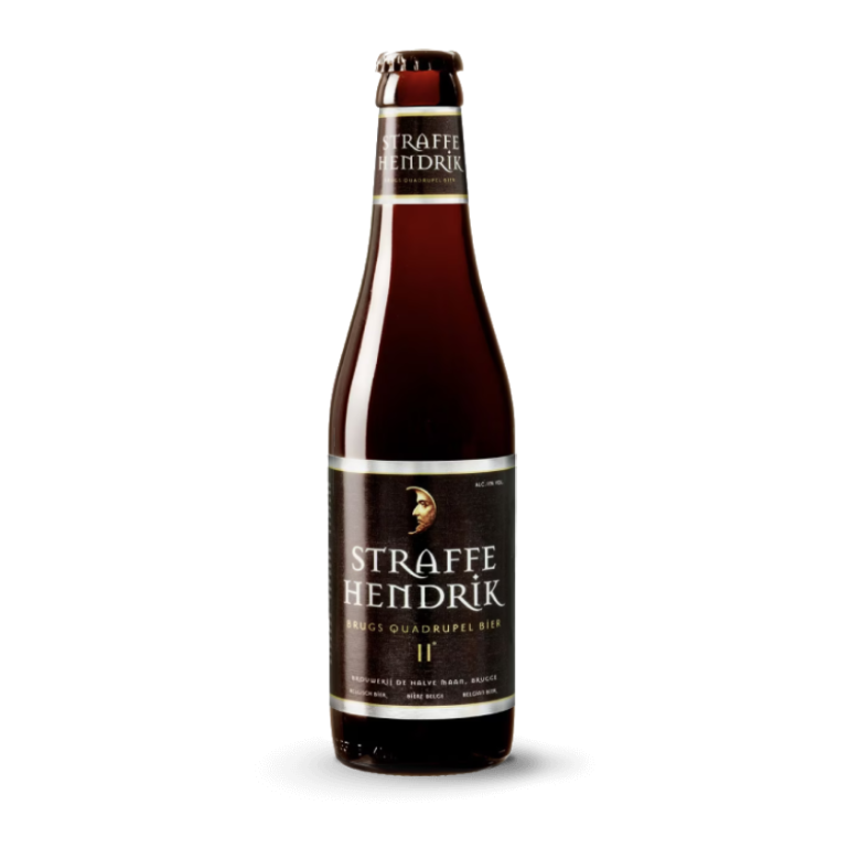 Straffe Hendrik Mix con copa, 8 botellas de 33 cl