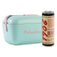 un pack de Nevera Polarbox Verde + 24 Latas 1906 Reserva Especial