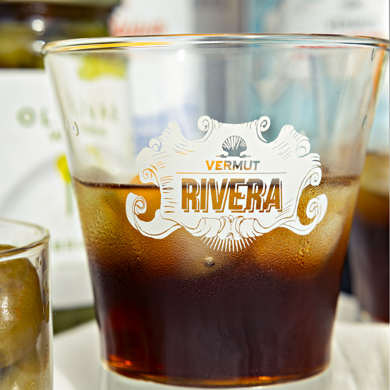Pack 6 vasos vermut Rivera