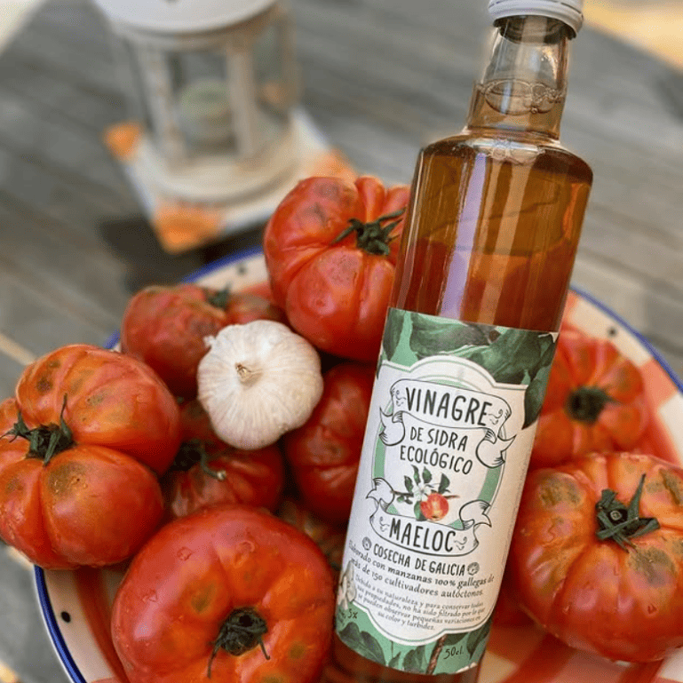 Vinagre de sidra ecológico Maeloc, 50 cl