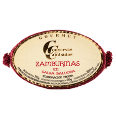 Zamburiñas en salsa gallega de Conservas de Cambados, 111 g