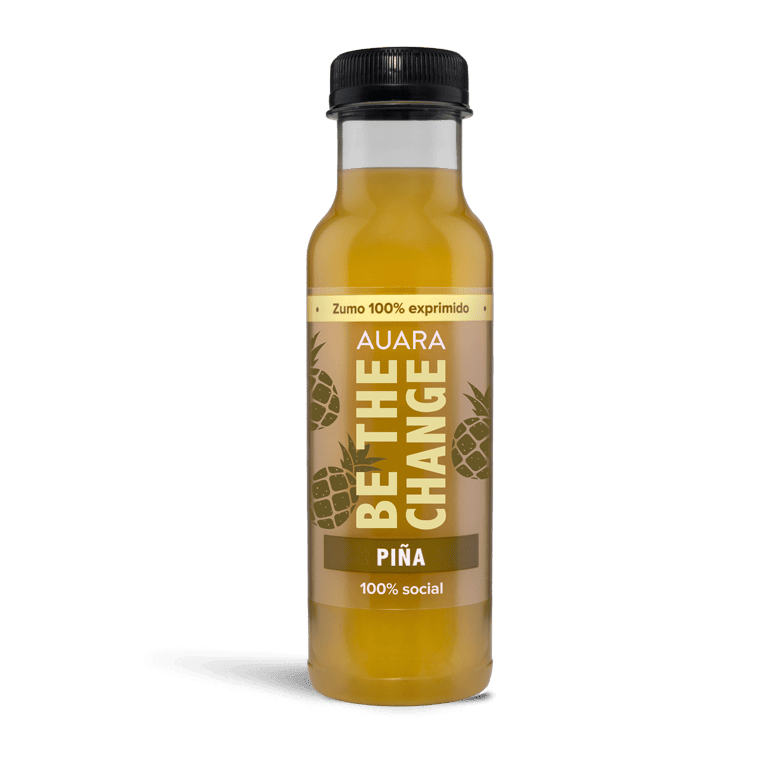 Zumo de piña de Auara, 12 botellas de 33 cl