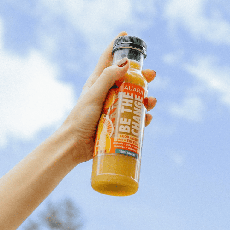 Zumo Good Good Energía de Auara, 12 botellas de 33 cl