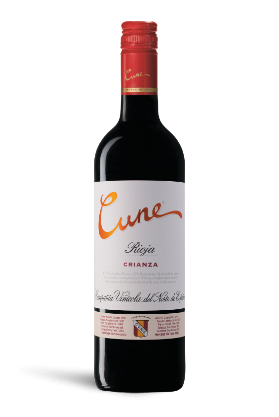 Cune Crianza 2021, 1 botella de 75 cl