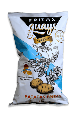 ¿Cómo se elaboran las patatas fritas Guays?