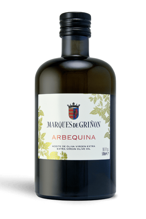Aceite de oliva virgen extra Arbequina de Marqués de Griñón, 1 botella de 50 cl