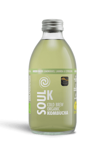 ¿CÓMO SE HACE LA KOMBUCHA SOUL K GREEN BLISS, DE LEMONGRASS, LAVANDA Y ESPIRULINA BIO?